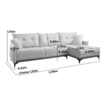 Sofá Havana com Chaise